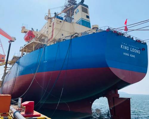 助力換班|廈門(mén)華洋海機(jī)務(wù)赴大連船廠訪船